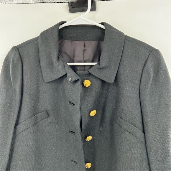 Jack Feist linen blend jacket blazer size 8 - Picture 2 of 11